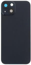 Apple iPhone 14 akkufedél (hátlap) kamera lencsével, burkolattal, mágneses gyűrűvel, fekete (OEM)
