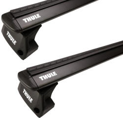 Thule Tetőcsomagtartó Thule EVO WingBar Blackkel Fiat 500X 5-dr SUV Süllyesztett sínek 15-23 - sportega - 138 120 Ft
