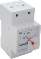 TRACON Sínre pattintható analóg teljesítmény mérő, 400V/5A (W45S-400/4) (W45S-400/4)