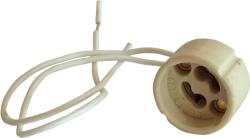 Tracon Kerámia lámpafoglalat MR230 (230V) halogén fényforrásokhoz, 230V, 50Hz, max. 50W, GU10 (TGU-10) (TGU-10)