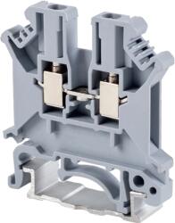 Tracon Fázisvezető ipari sorozatkapocs, csavaros, sínre, szürke, 0, 2-2, 5mm2, 800VAC, 32A (TSKA2, 5) (TSKA2,5)