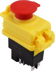 TRACON Relés biztonsági kapcsoló, gombafejű reteszeléssel, 5PIN, 230 VAC, 12A/AC3, IP54, 6, 3x0, 8 (SSTM-015) (015)