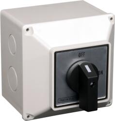 TRACON Tokozott szakaszoló kapcsoló, 400V, 50Hz, 40A, 3P, 11kW, 64x64mm, IP44 (TS-40/3T) (TS-40/3T)