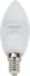 TRACON Gyertya búrájú LED fényforrás SAMSUNG chippel, 230V, 50Hz, 8W, 4000K, E14, 720lm, 180°, C37, SAMSUNG chip, EEI=F (LGYS8NW) (LGYS8NW)