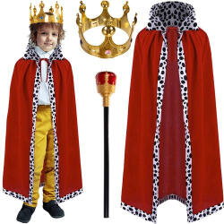 Kruzzel King Costume Set of 3 Kruzzel 20560