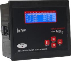 TRACON Fázisjavító automatika, 3f fázisonkénti szabályz. 18+1 kond. , 144 X 144 mm (TFJA-08) (08)