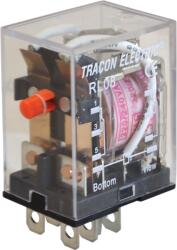 TRACON Miniatűr teljesítmény relé, 48V AC / 2xCO (10A, 230V AC / 28V DC) (RL08-48AC) (RL08-48AC)