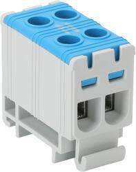Tracon Főáramköri leágazó kapocs, sínre szerelhető, kék, 1.5-16mm2, max. 1000VAC, 1500VDC, max. 85A (FLEAL-16/2K) (FLEAL-16/2K)