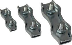 Tracon Sodronyszorító bilincs, dupla, acél, d=2-2, 5mm, M4 (BSZ2-2) (BSZ2-2)