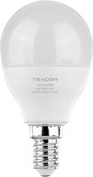 TRACON Gömb burájú LED fényforrás SAMSUNG chippel, 230V, 50Hz, 8W, 4000 K, E14, 720lm, 180°, G45, SAMSUNG chip, EEI=F (LMGS458NW) (LMGS458NW)