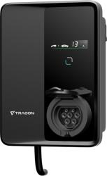 TRACON E-AUTÓ TÖLTŐÁLLOMÁS 22kW Type2 Csatlakozó aljzattal, 3x32A/400V, 22kW, TYPE2 (TECS303S) (TECS303S)