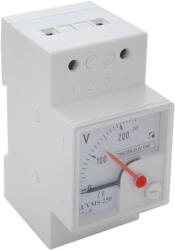 TRACON Sínre pattintható analóg egyenáramú alapműszer sönthöz, 75mV DC (DCVMS-X/75) (DCVMS-X/75)