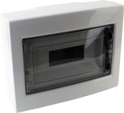 Tracon Falon kívüli elosztódoboz, füstszínű-sík ajtóval, NPE nélkül, 1×12 (12) modul, IP40, (H×W×D=260×330×92mm) (EDFKS-12/1) (EDFKS-12/1)