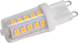 TRACON LED fényforrás műanyag házban, 230 VAC, 3 W, 4000 K, G9, 350 lm, 270°, EEI=E (LG9X3NW) (LG9X3NW)