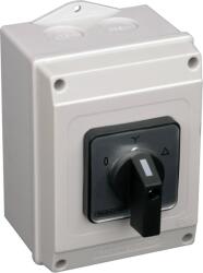 TRACON Tokozott közvetlen Y-D motorkapcsoló, 400V, 50Hz, 25A, 7, 5kW, 48x48mm, IP65 (TKM-25/CT65) (TKM-25/CT65)