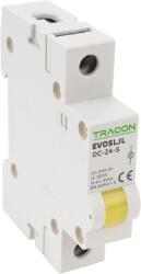 TRACON Sorolható ledes jelzőlámpa, sárga, 220V DC (SLJL-DC220-S) (DC220-S)
