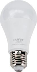 TRACON Gömb burájú LED fényforrás SAMSUNG chippel, 230V, 50Hz, 12W, 3000K, E27, 1160 lm, 200°, A60, SAMSUNG chip, EEI=F (LAS6012W) (LAS6012W)