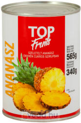  Top Fruits 565Gr Ananász, Körszeletes