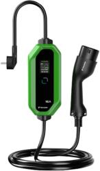 TRACON E-AUTÓ HORDOZHATÓ TÖLTŐ Type2 Csatlakozó dugóval, 3, 6kW, 6A, 8A, 10A, 13A, 16A, TYPE2, 230V (TECP101) (TECP101)