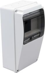 Tracon Üres ipari csatlakozódoboz szerelősínnel, ABS, 6 mod, H×W×D=230×130×105mm, IP55 (TDB231377) (TDB231377)