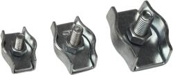 Tracon Sodronyszorító bilincs, szimpla, acél, d=4-4, 8mm, M5 (BSZ1-4) (BSZ1-4)