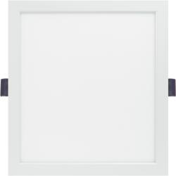 TRACON Védett, beépíthető LED mélysugárzó, négyzetes, fehér, 220-240 VAC, 6 W, 4000 K, 490 lm, IP44, EEI=G (LED-DLNV-6NW) (LED-DLNV-6NW)
