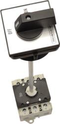 TRACON Szakaszoló kapcsoló ajtókupplunggal, 400V, 50Hz, 40A, 3P, 11kW, 64×64mm (TS-40/3K) (TS-40/3K)