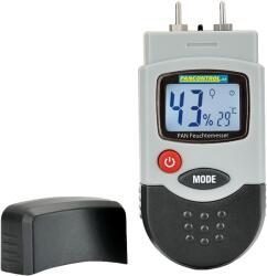 TRACON Nedvességmérő készülék fa- ésépítőanyagokhoz, 6% - 44%; 0.2% - 2% (PANFEUCHTEMESSER) (PANFEUCHTEMESSER)