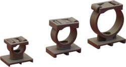 Tracon Kábel- és csőrögzítő, nyitható, csavarozható, sötétszürke, d=32mm, PA6.6 (TKCRZ-32) (TKCRZ-32)