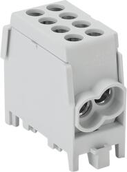 Tracon Főáramköri leágazó kapocs, sínre szerelhető, szürke, 2.5-25mm2, max. 1000VAC/DC, max. 101A (FLECU-25-25-2) (FLECU-25-25-2)