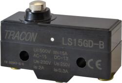 TRACON Helyzetkapcsoló, rövid kúpos, ütküzős, 1xCO, 2A/230V AC-15, 0, 3A/250V DC-13, IP00 (LS15GD-B) (LS15GD-B)
