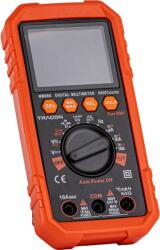 TRACON Digitális multiméter, TRMS, ACV, DCV, ACA, DCA, OHM, FREQ, diode, NCV, signal (MM88B) (MM88B)