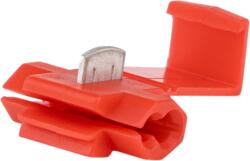 Tracon Késes leágaztató (PVC), ónozott elektrolitréz, piros, 0, 5-1mm2, 50VDC, max. 10 A (PL) (PL)