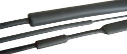 Tracon Zsugorcső, közepesfalú, 4: 1 zsugorodás, gyantás, fekete, 19/6mm, POLIOLEFIN (ZS19/6R) (ZS19/6R)