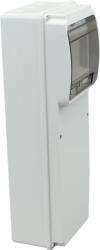 Tracon Üres ipari csatlakozódoboz szerelősínnel, ABS, 6 mod, H×W×D=350×130×105mm, IP55 (TDB351377) (TDB351377)