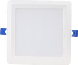 TRACON Kompakt beépíthető LED mélysugárzó SAMSUNG chippel, 230 VAC, 12W, 960lm, D=170×170 mm, 4000 K, IP20, EEI=G (LED-DLNS-12NW) (LED-DLNS-12NW)