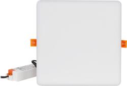 TRACON Védett, beépíthető LED mélysugárzó, négyzetes, 230 VAC, 28 W, 4000 K, 2380 lm, IP66, EEI=F (LED-DLNIP-28NW) (LED-DLNIP-28NW)