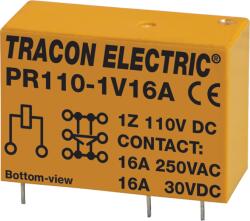 TRACON Print relé, 110V DC / 1xCO (16A, 230V AC / 30V DC) (PR110-1V16A) (PR110-1V16A)