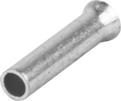 Tracon Szigeteletlen érvéghüvely, ónozott elektrolitréz, 0, 5mm2, L=6mm (E01NR6) (E01NR6)