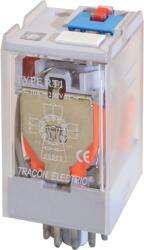 TRACON Ipari teljesítmény relé, 110V DC / 3xCO (10A, 230V AC / 28V DC) (RT11-110DC) (RT11-110DC)
