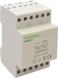 TRACON Biztonsági (csengő) transzformátor, 230V/12-24V AC, Psmax. : 15VA, Is: 0, 62A (EVOBT24/1) (EVOBT24/1)