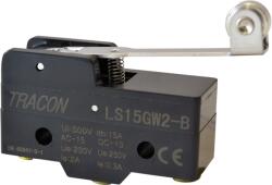 TRACON Helyzetkapcsoló, rugószáras-görgős, 1xCO, 2A/230V AC-15, 0, 3A/250V DC-13, 35mm, IP00 (LS15GW2-B) (LS15GW2-B)