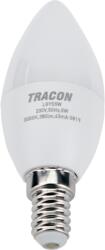 TRACON Gyertya búrájú LED fényforrás SAMSUNG chippel, 230V, 50Hz, 7W, 4000K, E14, 630lm, 180°, C37, SAMSUNG chip, EEI=F (LGYS7NW) (LGYS7NW)