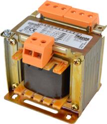 Tracon Normál, egyfázisú kistranszformátor, 230V / 3-6-12-24V, max. 100VA (TVTR-100-A) (100-A)
