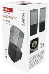 EMOS LED kerti fali lámpa, 11, 9 x 10, 6 x 21, 8 cm, 1 x E27, 25 W ZGL010P (ZGL010P)