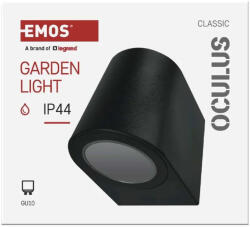 EMOS LED kerti fali lámpa, 8, 8 x 6, 7 x 8 cm, 1 x GU10, 35 W ZGF010P (ZGF010P)