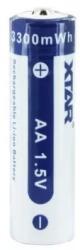 XTAR 14500 2000mAh 3300mWh HR6 1, 5V Li-ion ceruza akkumulátor AA tölthető elem (Xtar-14500-3300mWh) - akkuforras