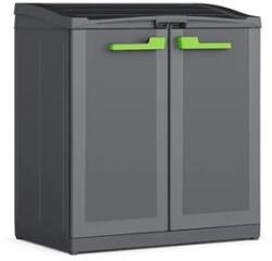 Curver Szelektív hulladékgyűjtő rendszer, műanyag, KETER Moby , szürke (241045) - kellekanyagonline