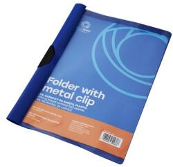 BLUERING Klipmappa A/4 BLUERING fém klippes 30 lap kék