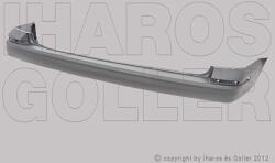 VW T6 2015-2019 Transporter - Hátsó lökhárító fekete (1h. ajtós)